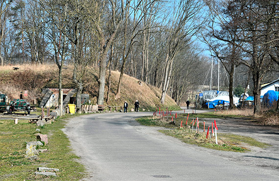 Ulica Jachtowa. Rusza budowa drogi rowerowej, chodnika i miejsc postojowych