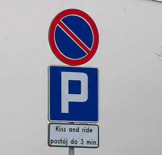 Kiss and ride, czyli pocauj i jed