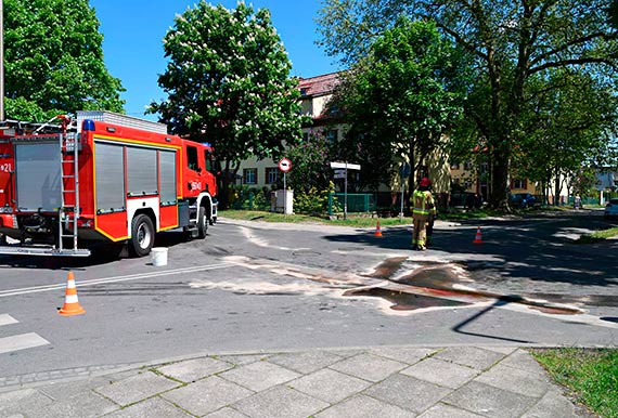 Dzwon koo szpitala. Zderzyy si dwie osobwki