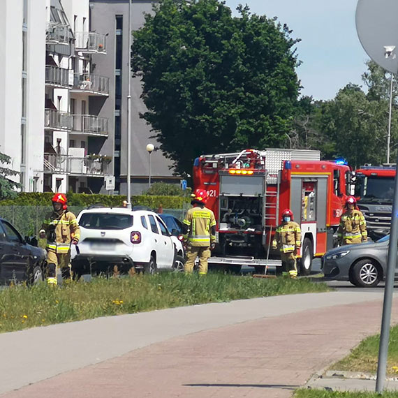 Zderzenie dacii i volkswagena na 11 Listopada