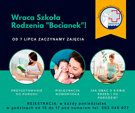 Wraca Szkoa Rodzenia „Bocianek”!