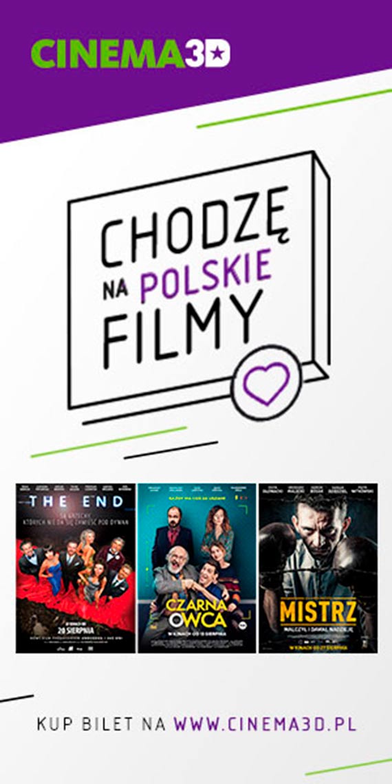 Polskie filmy wracaj na wielki ekran Cinema3D!