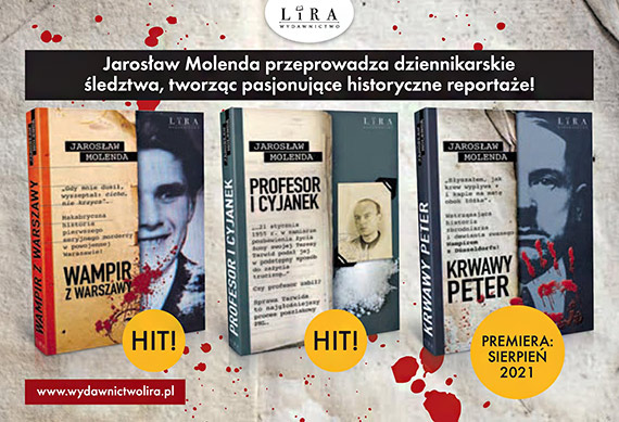 „Krwawy Peter” – najnowsza, 41-sza w dorobku ksika Jarosawa Molendy