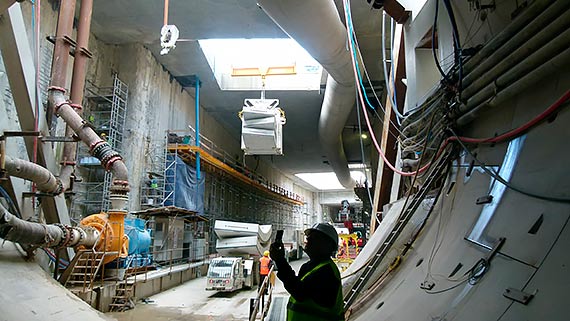 Tunel pod Świną: betonowa „kołyska” już czeka na maszynę TBM [2]