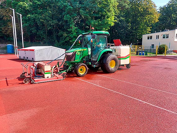 Wieci z obiektu lekkoatletycznego przy ul. Matejki 22