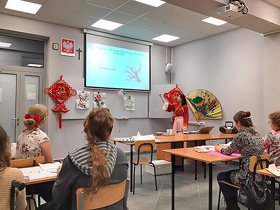 Międzynarodowy egzamin znajomości j. chińskiego oraz kursy językowe na Politechnice Białostockiej