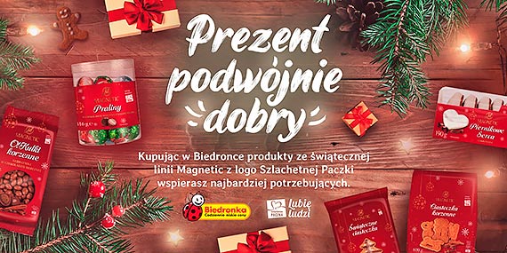 Prezent podwjnie dobry w magnetycznej Biedronce!