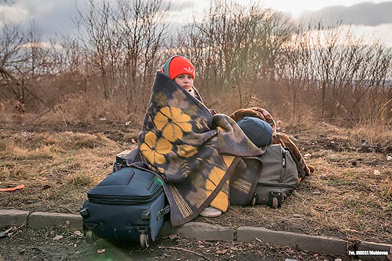 Po tygodniu konfliktu na Ukrainie p miliona dzieci zostao uchodcami - UNICEF