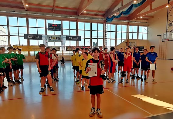 Szkoła Podstawowa nr 6 w półfinale Mistrzostw Województwa w Piłce Koszykowej Chłopców w ramach IMS