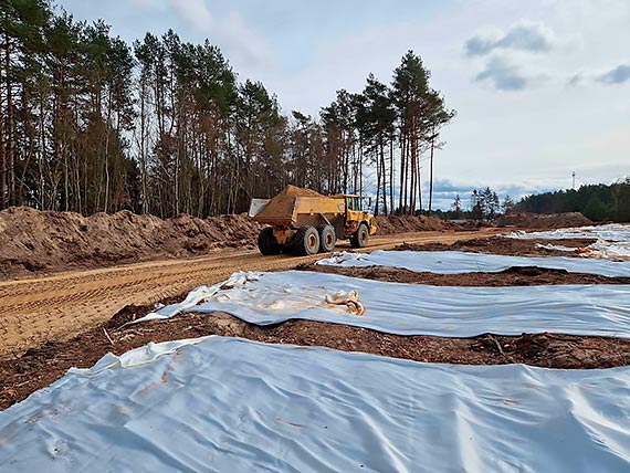 Nowe zdjcia z placu budowy drogi S3 winoujcie - Troszyn