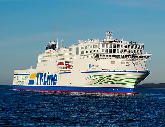 Najnowocześniejszy prom na Bałtyku, TT-Line  Green ship z napędem LNG, „Nils Holgersson” -   rozpoczyna regularne rejsy ze Świnoujścia do Szwecji od 1 maja 2022