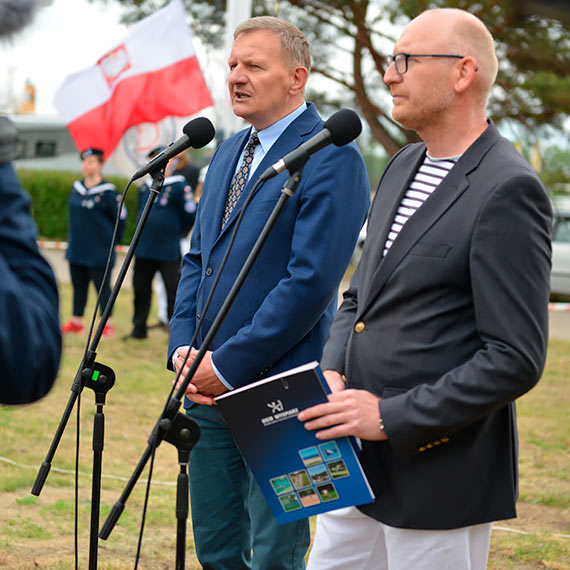 winoujska Marina ju z tablic patrona - Jurka Porbskiego