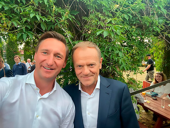 Tusk i Geblewicz Patrz w przyszo 