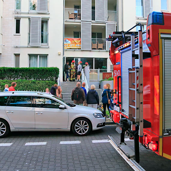 Alarm w dzielnicy nadmorskiej postawił na nogi strażaków i wczasowiczów!