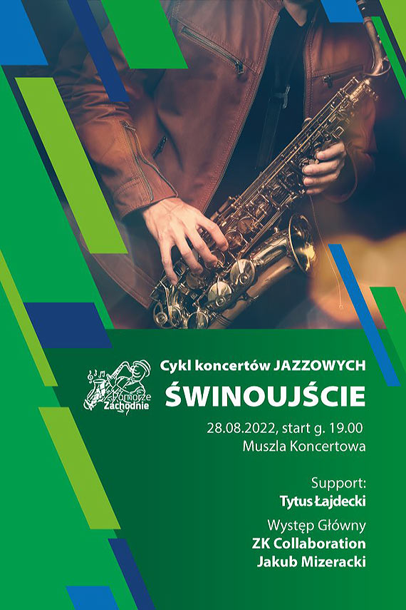 Jazz zagoci nad morzem - zapraszamy na koncerty w winoujciu i Koobrzegu