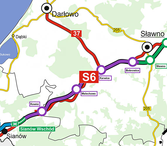 Ponownie wybralimy najkorzystniejsz ofert w przetargu na realizacj S6 Koszalin-Sawno