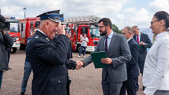 58 Ochotniczych Straży Pożarnych z dotacjami z programu Mały Strażak