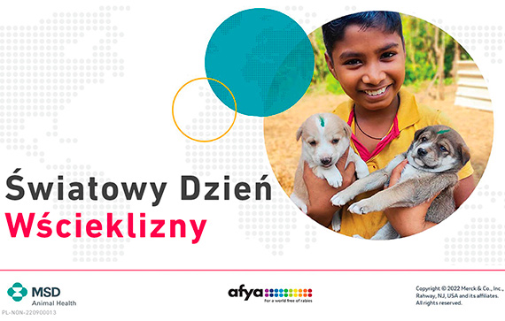 wiatowy Dzie Wcieklizny: MSD Animal Health przekazaa 5 milionw dawek szczepionki przeciw wcieklinie, by wspomc wyeliminowa t chorob na wiecie