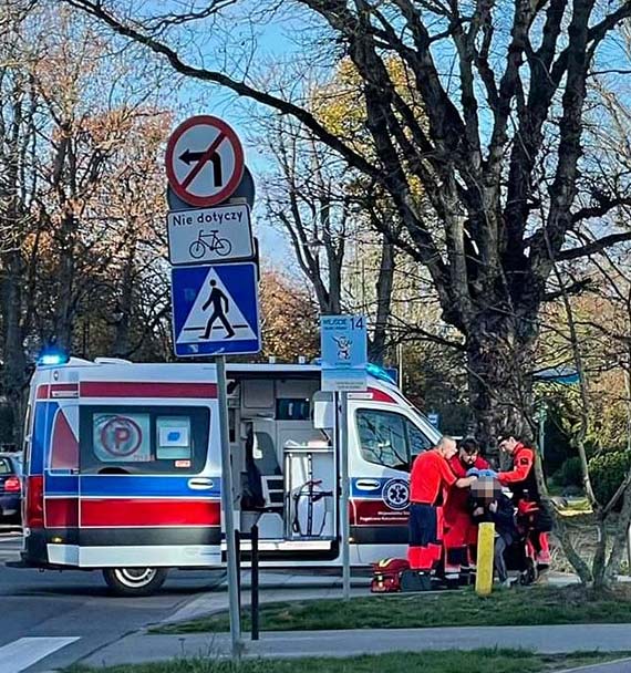 Mieszkaniec - Pogotowie udzielao pomocy kobiecie