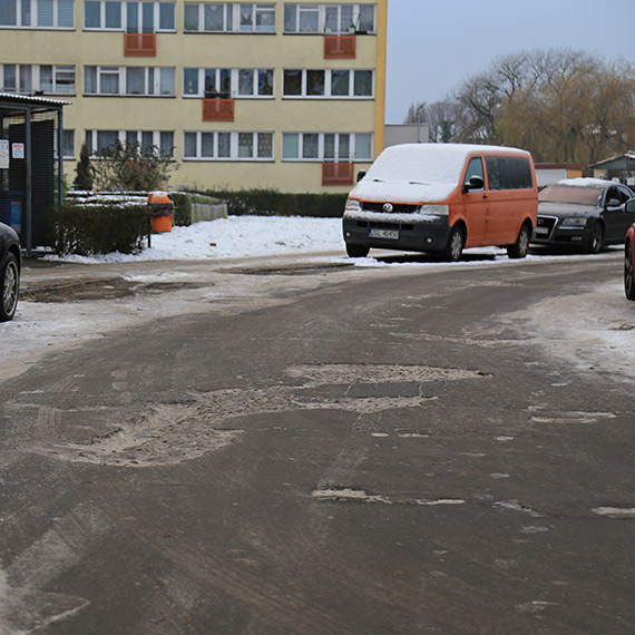 Wtpliwa atrakcja na odcinku ulicy Kujawskiej