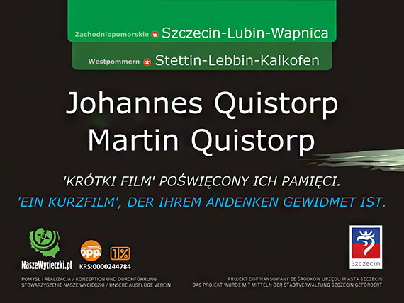 Powstał „krótki film” poświęcony pamięci Johannesa Quistorpa oraz jego syna, Martina