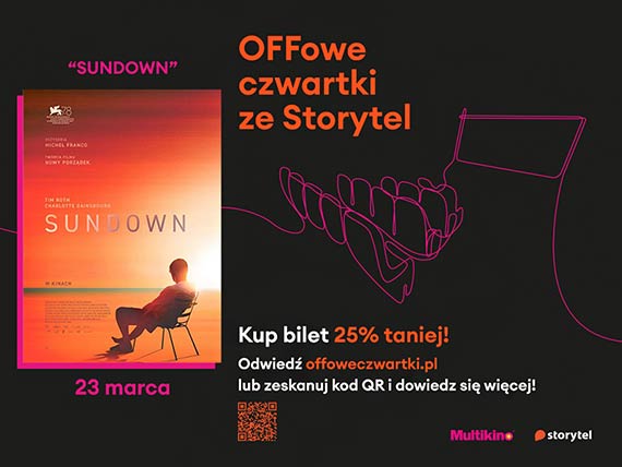 „Sundown” w ramach OFFowych czwartkw ze Storytel w Multikinie