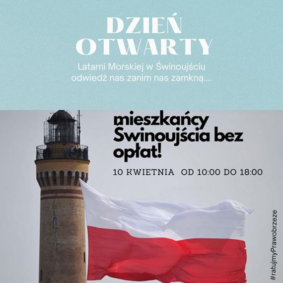 Poegnanie latarni morskiej? Dzie otwarty 10 kwietnia!