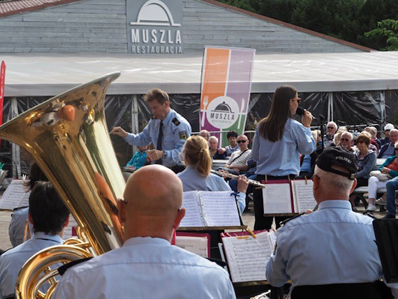 Dzi koncert w muszli. Gra Orkiestra Policji Federalnej z Berlina