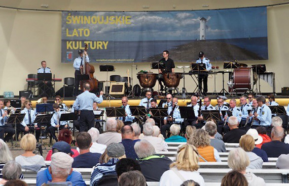 Dzi koncert w muszli. Gra Orkiestra Policji Federalnej z Berlina