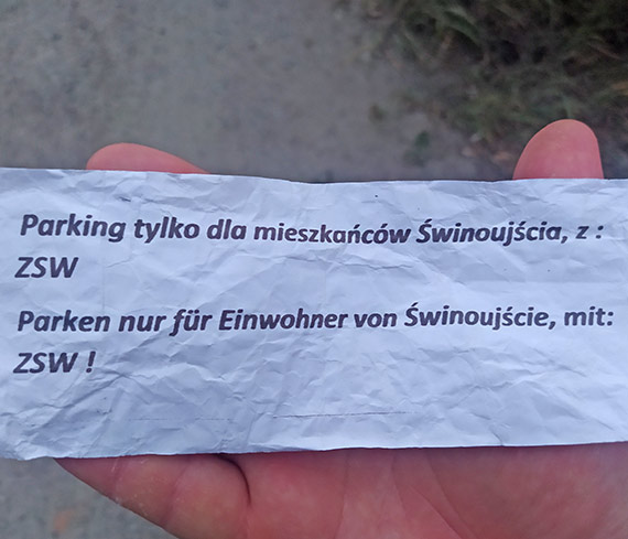 „Tylko dla ZSW”- niewidzialna rka zarzdza parkingiem?