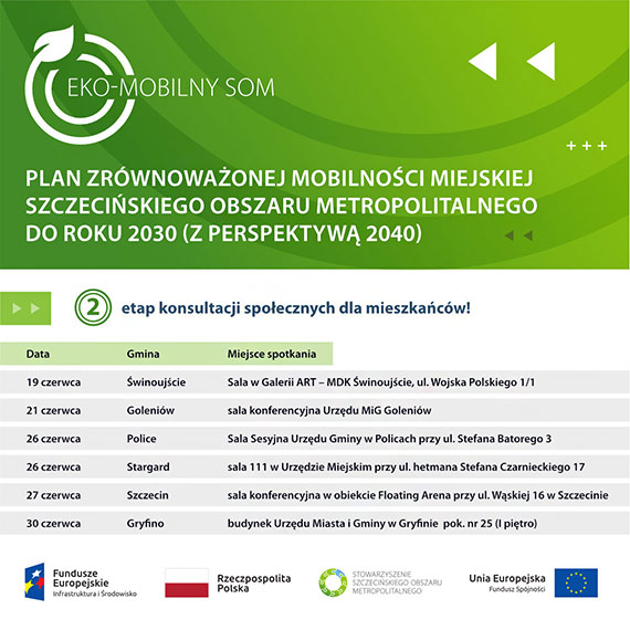 II etap konsultacji spoecznych dla Mieszkacw SOM dot. Planu Zrwnowaonej Mobilnoci