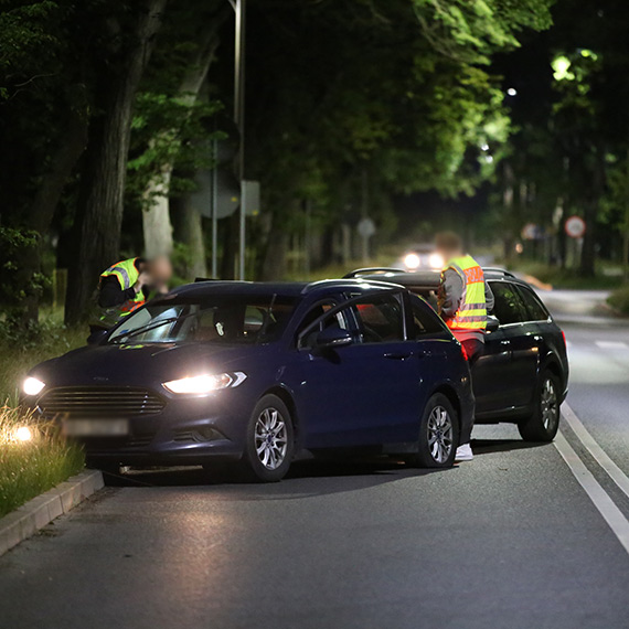 Nocny pocig przez granic. Kierowca forda nie zatrzyma si do kontroli po niemieckiej stronie