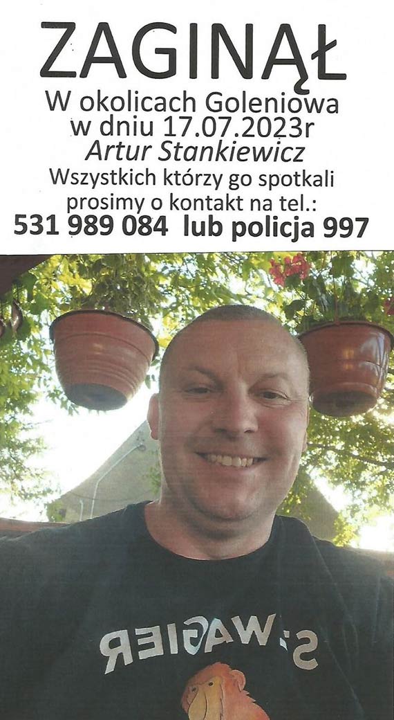 winoujcie: poszukiwany mczyzna po wypadku samochodowym - podejrzewana amnezja