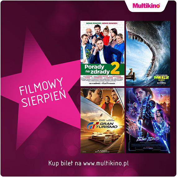 Filmowy sierpie w Multikinie!