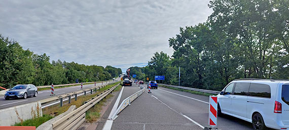 Remont autostrady A6 w rejonie wza Klucz – utrudnienia i objazdy