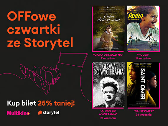 Wrzesie z „OFFowymi czwartkami ze Storytel” w Multikinie!