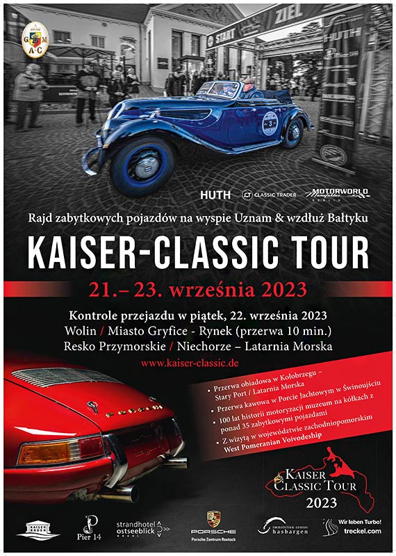 Rajd Kaiser Classic 22.09.2023. w Świnoujsciu