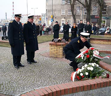 Rocznica zatonicia promu „JAN HEWELIUSZ”