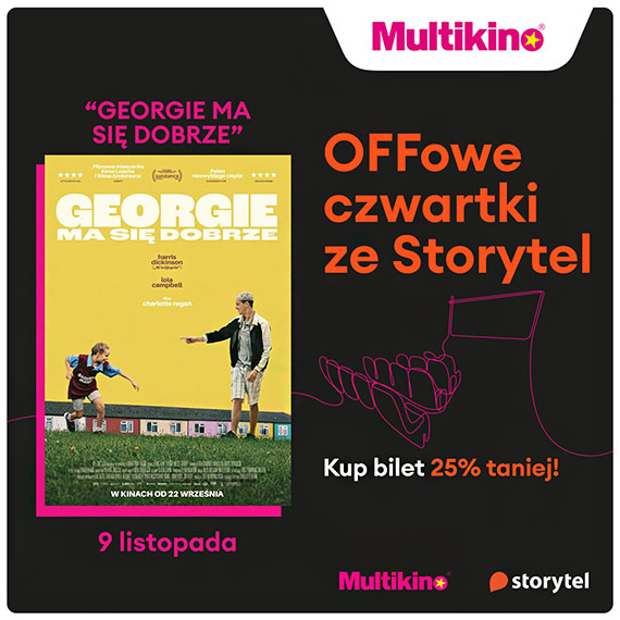 „Georgie ma si dobrze” w ramach OFFowych czwartkw ze Storytel w Multikinie