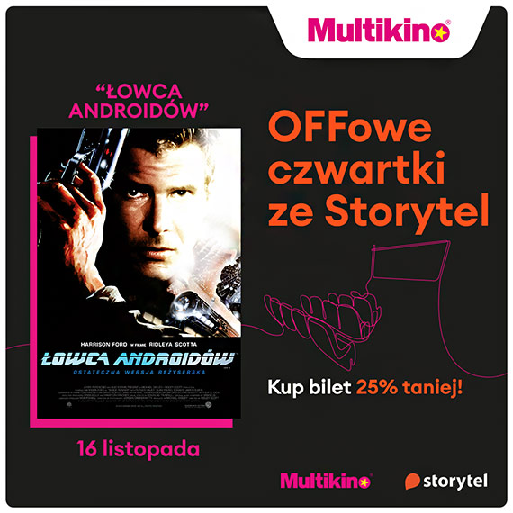 „owca androidw” podczas „OFFowych czwartkw ze Storytel” w Multikinie