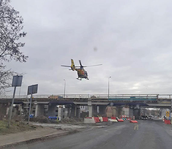 miertelny wypadek na terenie budowy drogi S3