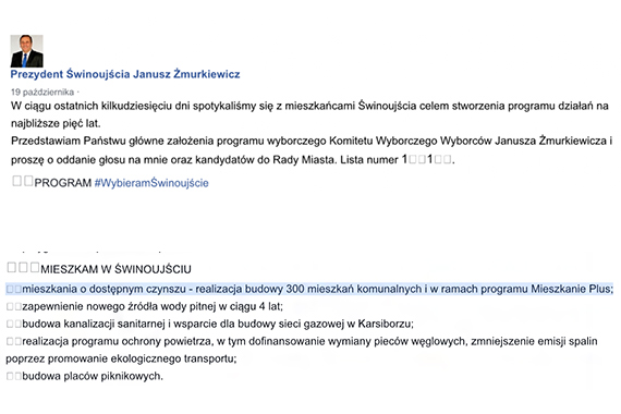 300 mieszka, 400 mieszka, „bez kozery, powiem 500” Wyborcze „odgrzewane kotlety” Wybieram winoujcie. Ile razy mona nabra wyborc? 