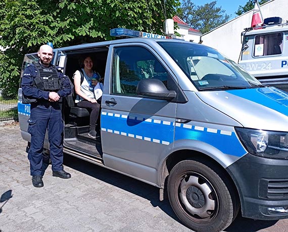 Policjanci z 44 Wysp spenili marzenie 13-letniej Ani z Dolnego lska