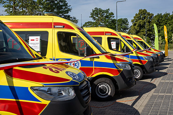 Flota WSPR wzbogacona o nowe ambulanse