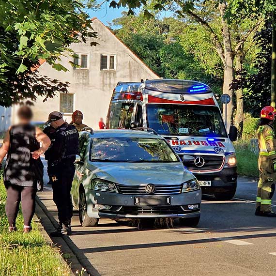 Dramat na Grunwaldzkiej: Potrcona rowerzystka w cikim stanie