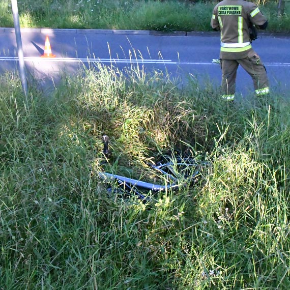 Dramat na Grunwaldzkiej: Potrcona rowerzystka w cikim stanie