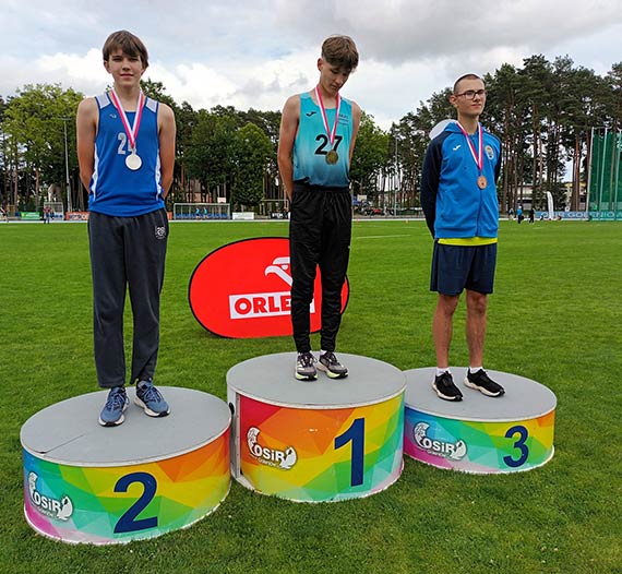 Kolejne medale  z Mistrzostw Wojewdztwa Modzikw w Lekkiej Atletyce dla zawodnikw OSiR „Wyspiarz”