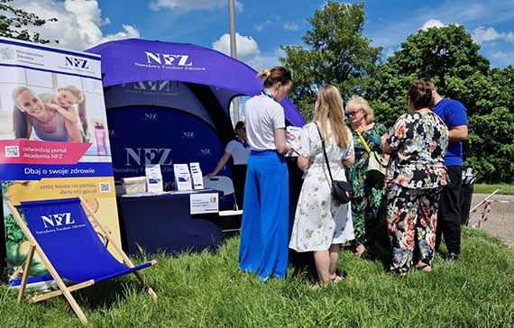 Mobilny NFZ Szczecin zawita w sobot do winoujcia na Rodzinny Piknik - na terenie Domu Seniora Fregata w godz. 12-18