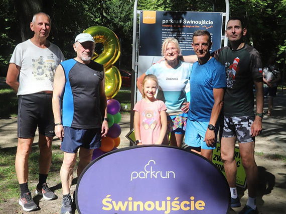 Hip, hip, hurra - winoujski parkrun 8 lat ju ma