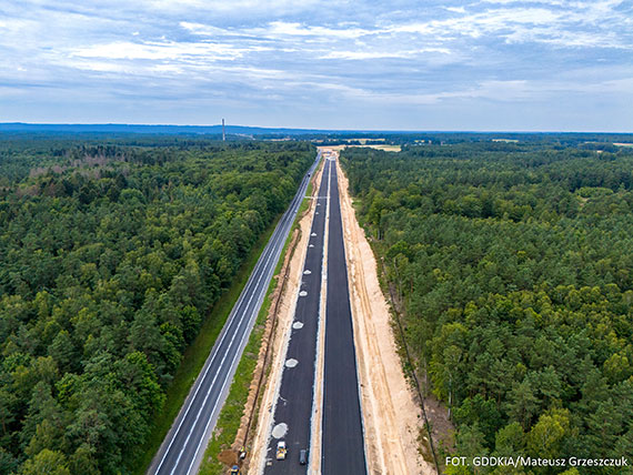 46 km placu budowy - S6 od Koszalina do Supska